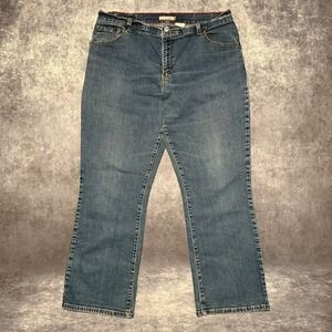 Vintage Levi's 550 Women's Size 16S Medium Wash Relaxed Fit‎ Bootcut Jeans